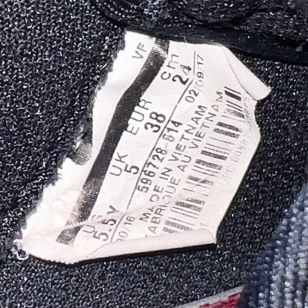 Nike Air Force 1 GS 'Team Red' 596728-614 Youth 5.5‎